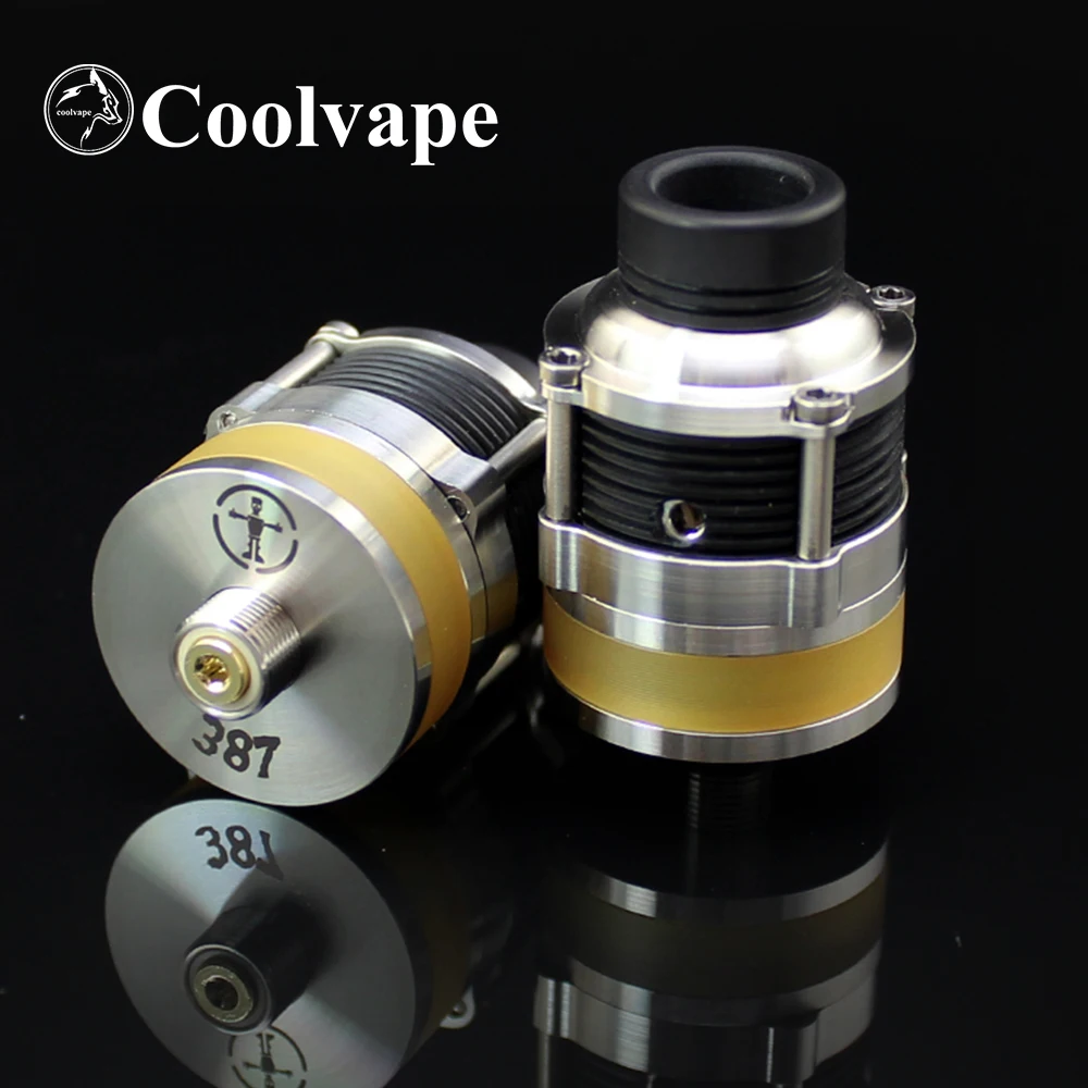 Атомайзер SXK PyroGeyser RDTA 22 мм обслуживаемый капельный резервуар 316ss с одной/двойной