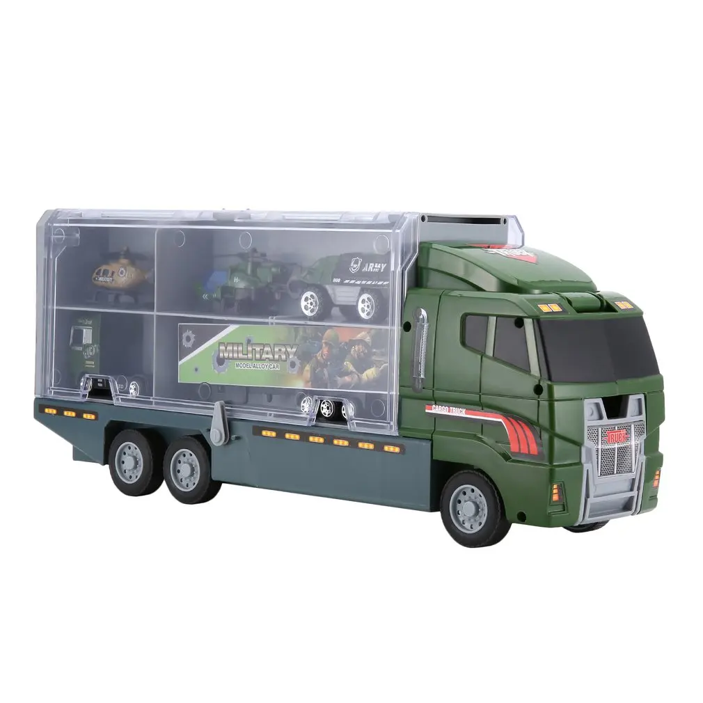 11 шт. детская игрушка катапульта боевой контейнер грузовик коробка для хранения