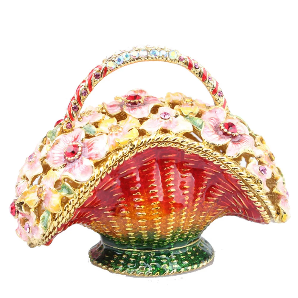 В цветочек корзина для безделушек и шкатулка драгоценностей магическое