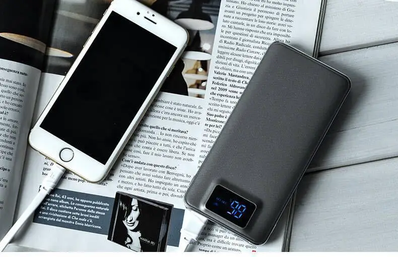 Xiao mi бренд QI 3,0 power Bank 30000 мАч водонепроницаемое портативное зарядное устройство 2 USB mi power bank ультратонкий купить 2 получить скидку 10% дропшиппинг