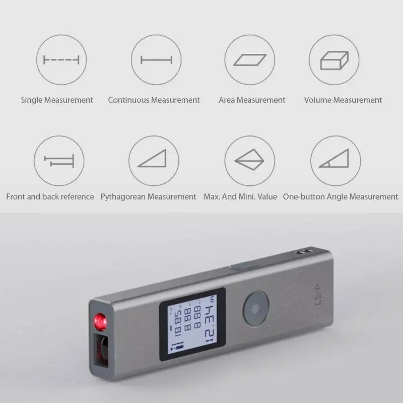 40 м LS P для Xiaomi Duke LSP лазерная ручка электронный правитель мини высокой точности