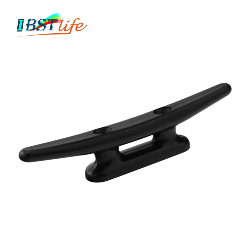 

100 128mm Nylon Plastic Low Flat Cleat Open Base cleat Marine Boat Yacht Deck Line Rope Tie Boat Hardware Accessories