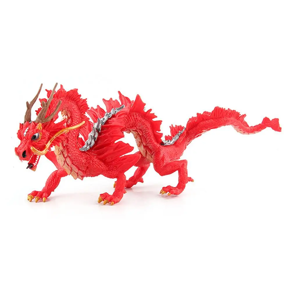 Новая Оригинальная имитация китайской модели дракона игрушки 29*9*11 см