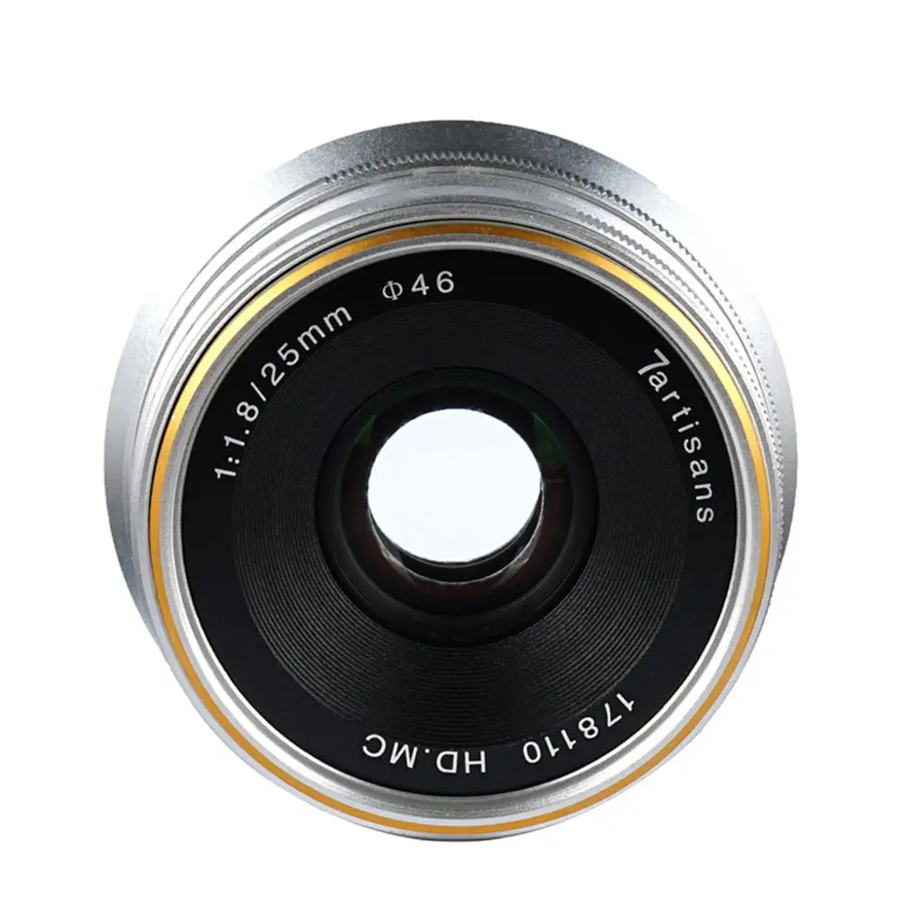 7 artisans 25mm F1.8 Prime Lens for All Sony E Mount /Canon EOS-M Single Series / Fuji FX Mou | Электроника