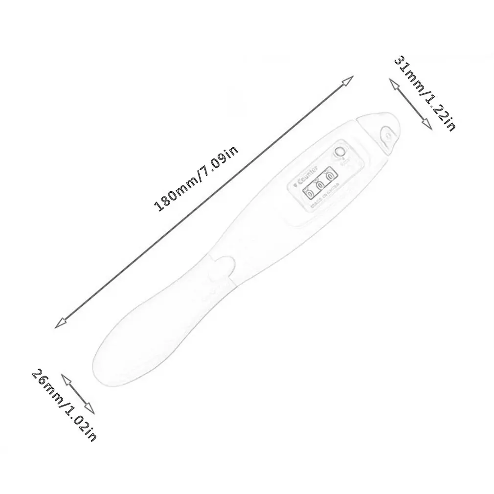 

Mechanical Counting Skipping Bodybuilding Fitness Plastic Skipping Fish Handle Counting Jump Skipping Rope