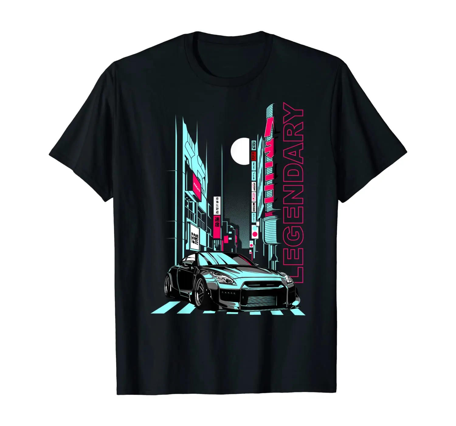 

JDM Japanese Tokio Racecar Tuning Car TShirt