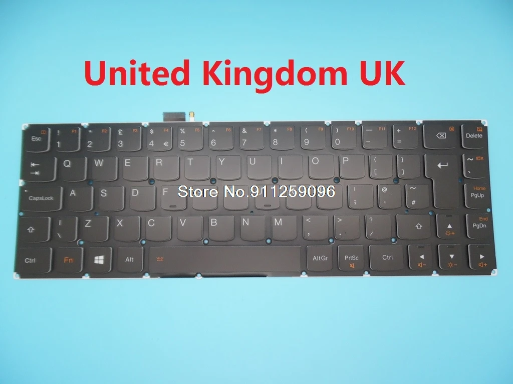 

Laptop Keyboard For Lenovo YOGA 3 PRO 13 1370 Germany GR Arabia AR Spain SP United Kingdom UK SN20F66295 SN20F66321 Backlit