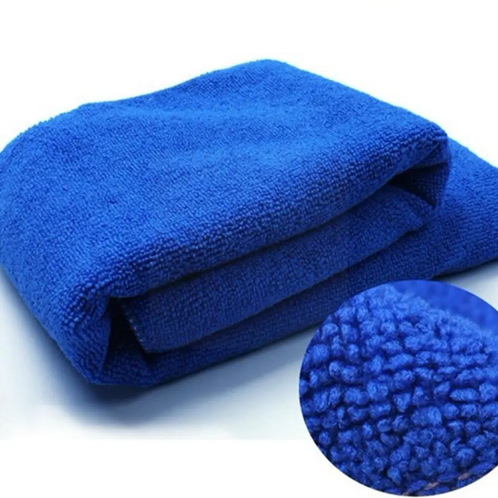 

Blue 160*60 Large Car Cleaning Cloth, Car Wash Towel, C1O4 Water Thickening, Plus No Hair Loss Microfiber Velvet, Absorptio X8I0