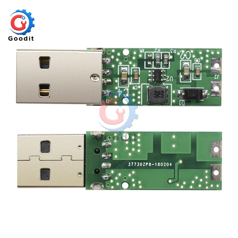 USB Повышающий Модуль питания DC-DC 5 В до 12 Вт плата повышающего преобразователя