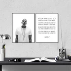 Джей зи, рэпер, черно-белый плакат для фотосъемки, принты, музыка, настенная живопись, картина в стиле хип-хоп, картина для домашнего декора стен