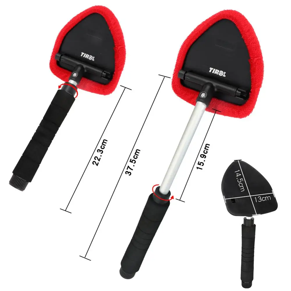 

Retractable Cleaning Brush Car Windshield Cleaning Brush Microfiber Window Scraping And Mist Removal Eliminator Auto Accessorie