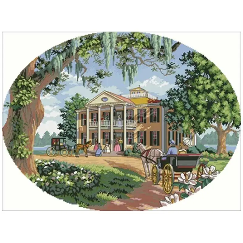 Южное общество Шаблоны для вышивки крестиком 11CT 14CT 18CT наборы для вышивки крестиком в китайском стиле наборы для вышивки