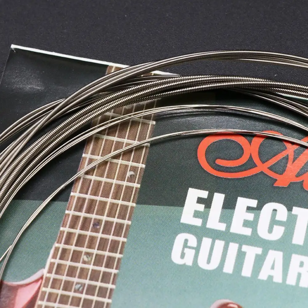 

1-6 Strings Set For Electric Guitar Cord Metal Rock Hexagonal Guitar Steel Accessories Musical Instrument Carbon X4H4