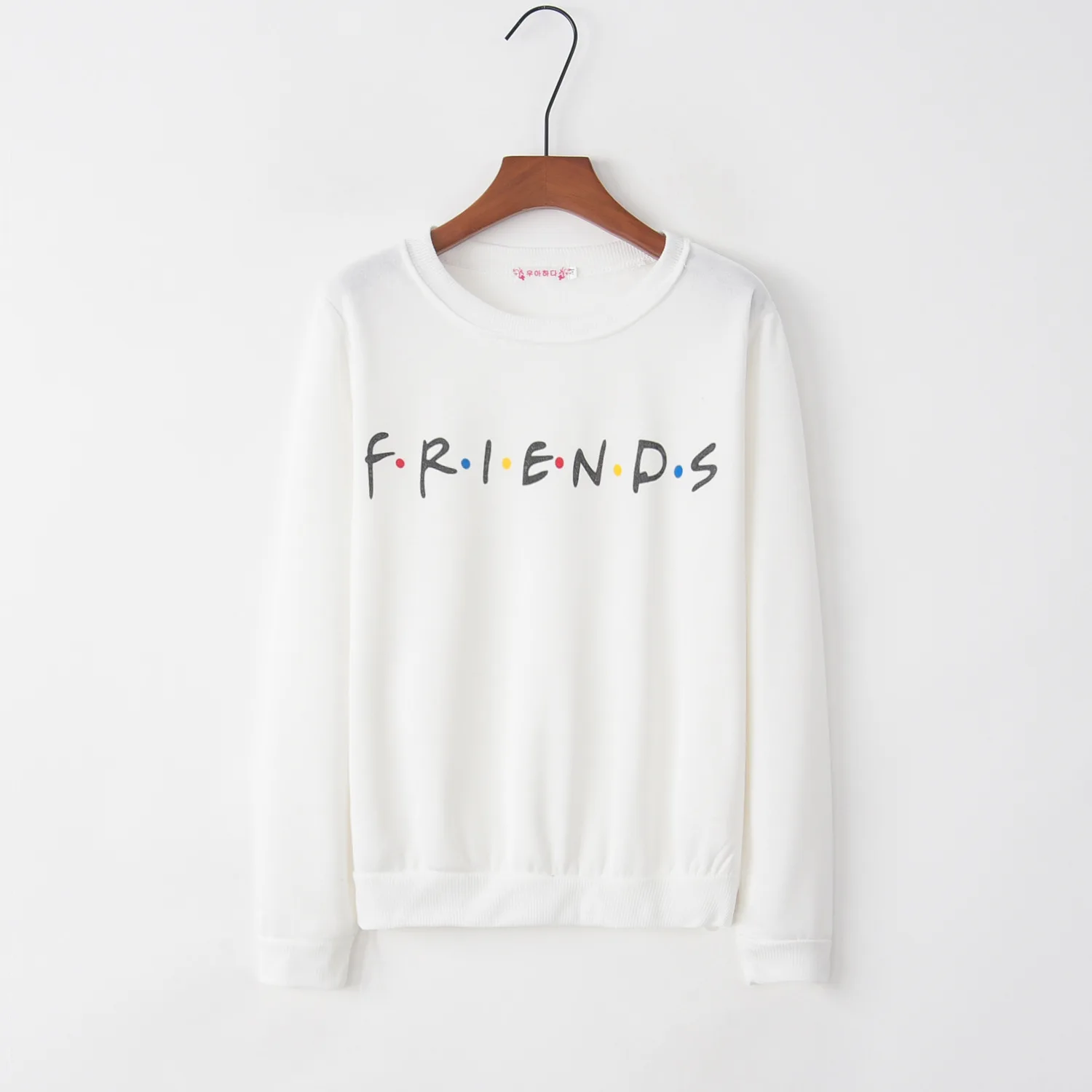 Printed Friends 2022 New Design Hot Sale Hoodies Sweatshirts Women Casual Kawaii Harajuku Sweat Girls European Tops Korean