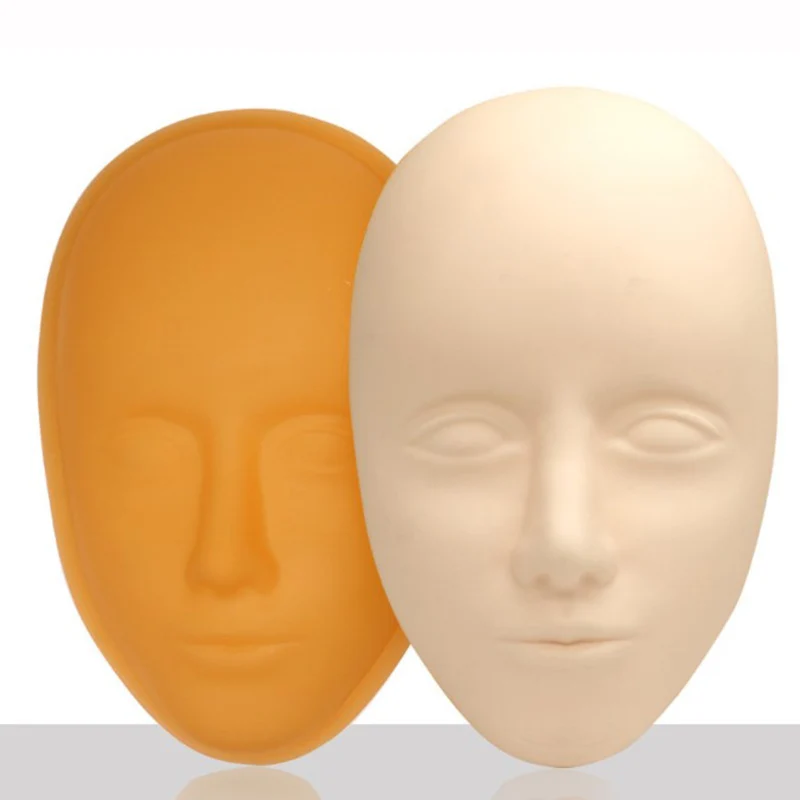 5D лица татуировки Учебные головы-манекены силиконовый практики Перманентный