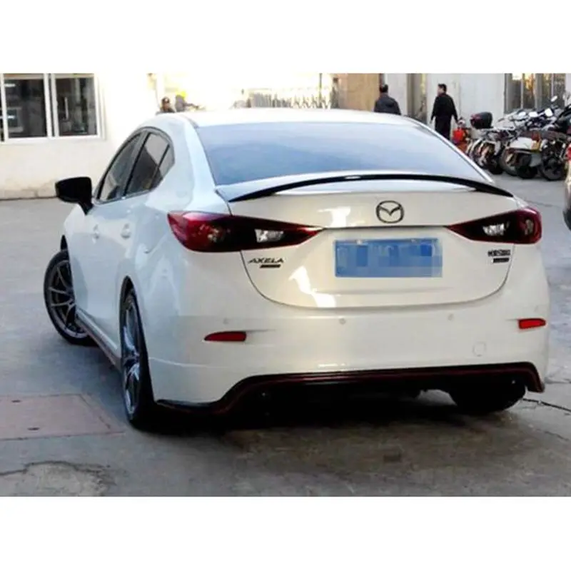 Задний спойлер из АБС-пластика для Mazda 3 Axela sedan 4 door 2014 2015 2016 2017