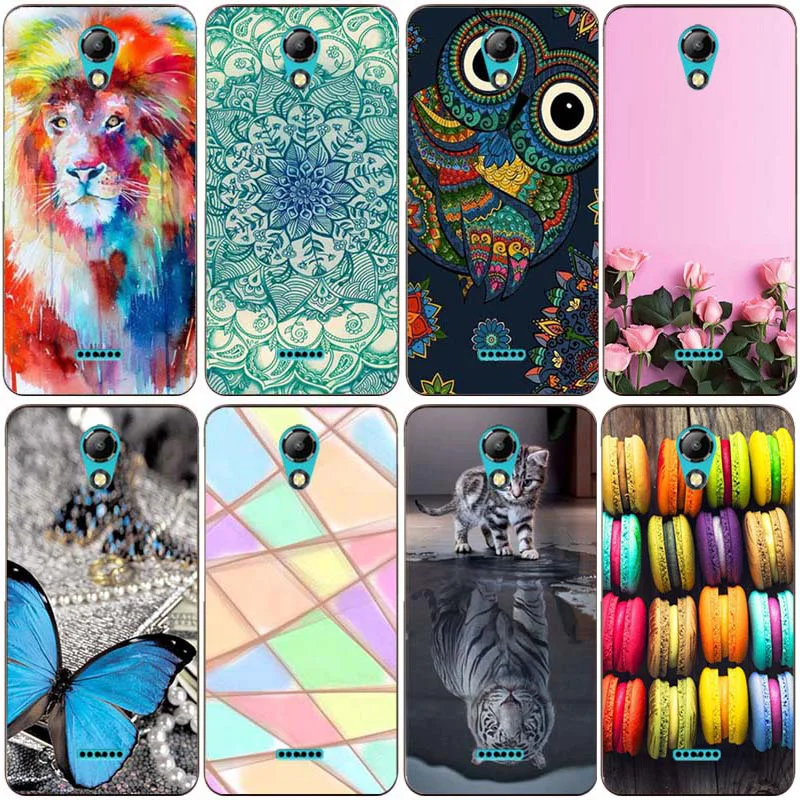 Highscreen Easy S pro Patterned Back Case Cute Cartoon Painting Cover for Top Quality |