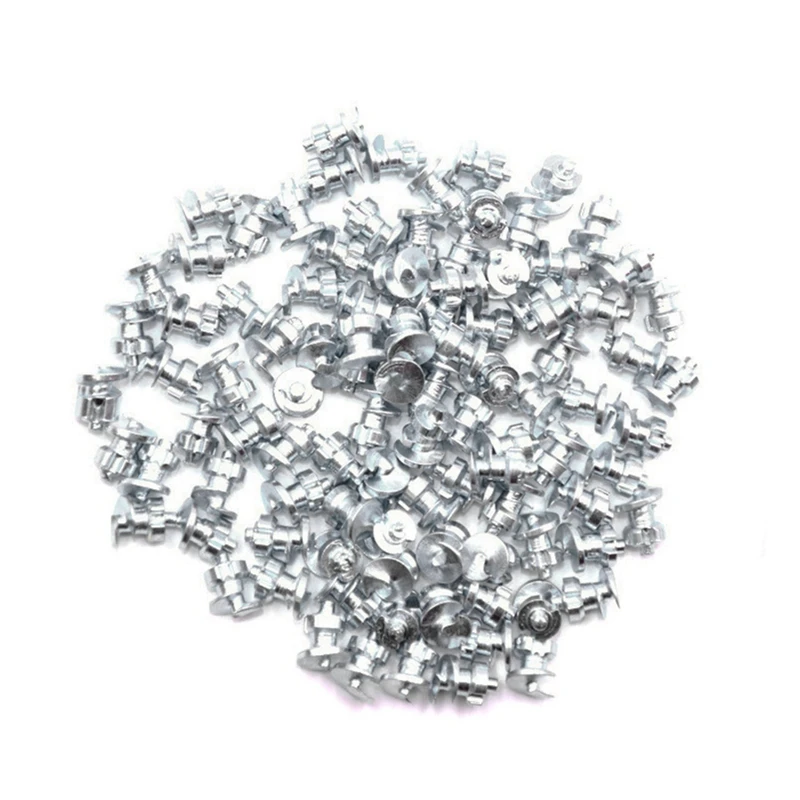 50 шт. зимние Нескользящие шпильки Винт снег шипы колеса шины цепи Набор шпилек