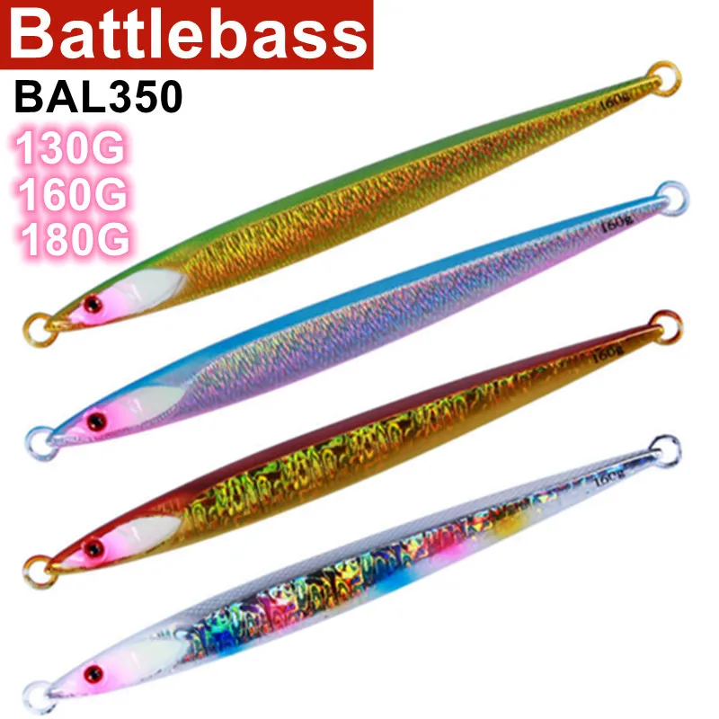 Снасти для рыбалки BATTLEBASS светящиеся Джиги тонущий металл скорость падающий джиг