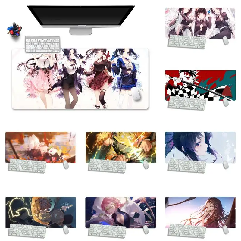 

Demon Slayer nezuko Silicone large/small Pad to Mouse Game XXL XL X Non-slip Cushion Thickness 5mm