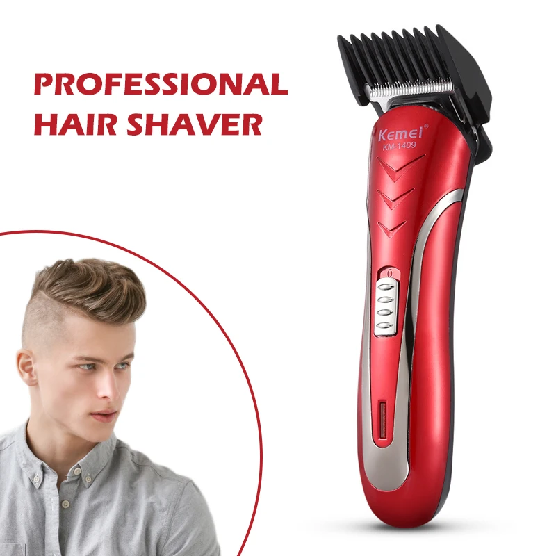 Перезаряжаемая машинка для стрижки волос Парикмахерская полностью