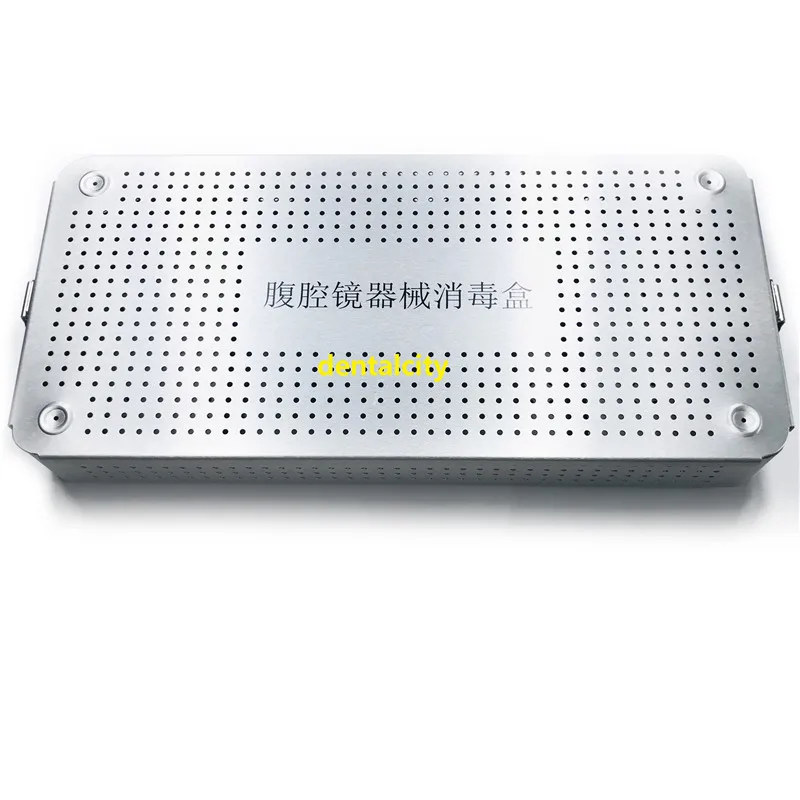 1 Набор один лоток Laparoscope дезинфекция коробка алюминиевый сплав стерилизация