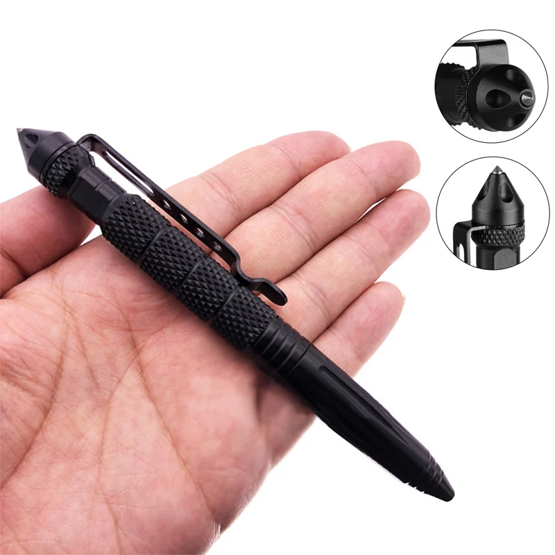 Outdoor EDC Military Tactical Pen Multifunction Self Defense Aluminum Alloy Emergency Glass Breaker Pen Security Survival Tool military tactical pen multifunction self defense aluminum alloy emergency glass breaker pen outdoor security survival tool