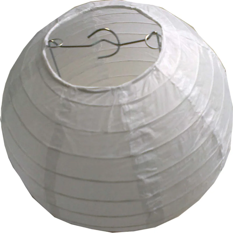 10 шт. белая бумажная крышка лампы Свадьба Рождество отель сад lampion декоративный