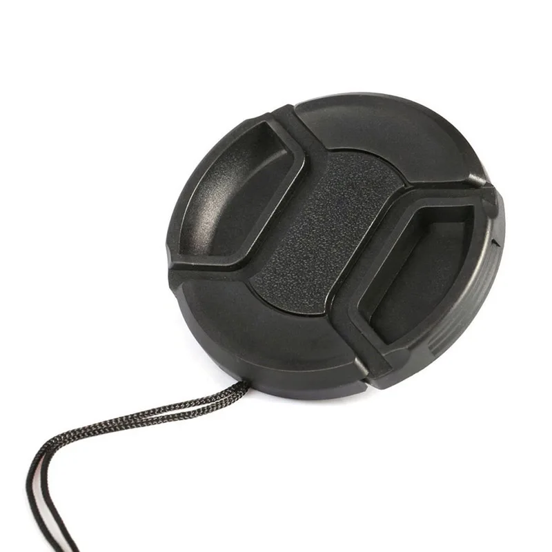 

52mm Protect Front Cover Hood Camera Lens Cap For Canon EOS Nikon Sony Fujifilm Pentax DSLR D5600 D5500 D5300 D5100 D3400 D3200