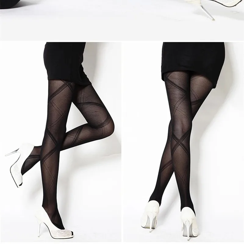 

Большие алмазные колготки сексуальные прозрачные черные носки для женщин