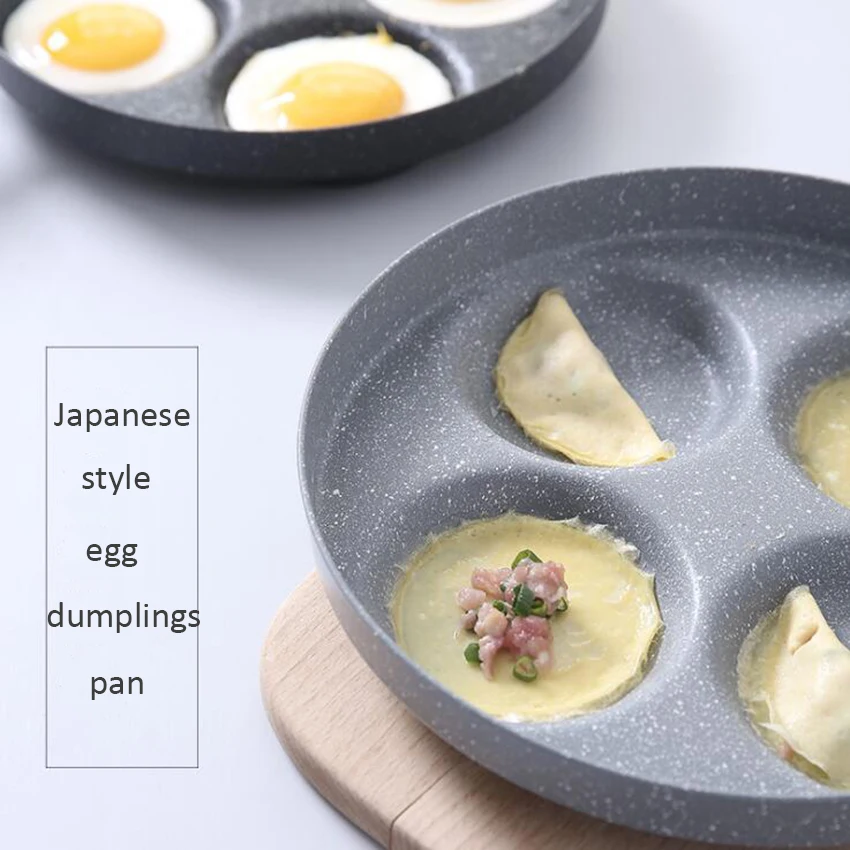 Четырехотверстная Яйцо Сковорода антипригарная сковорода Бытовая Пособия по