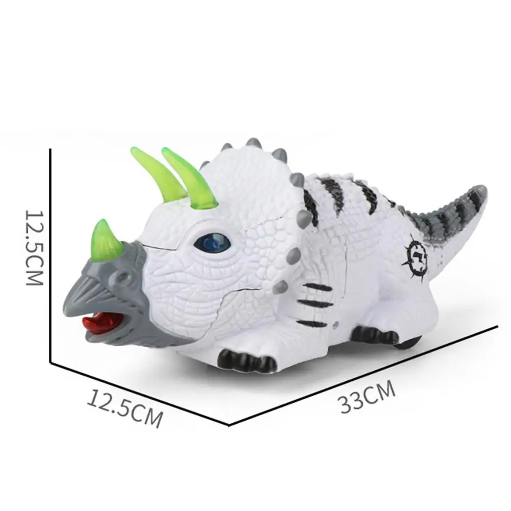 

Automatic Deformation Electronic Dinosaur Children Toys Vocal Glow Lighting Music Automatic Walking Animal Pets Model