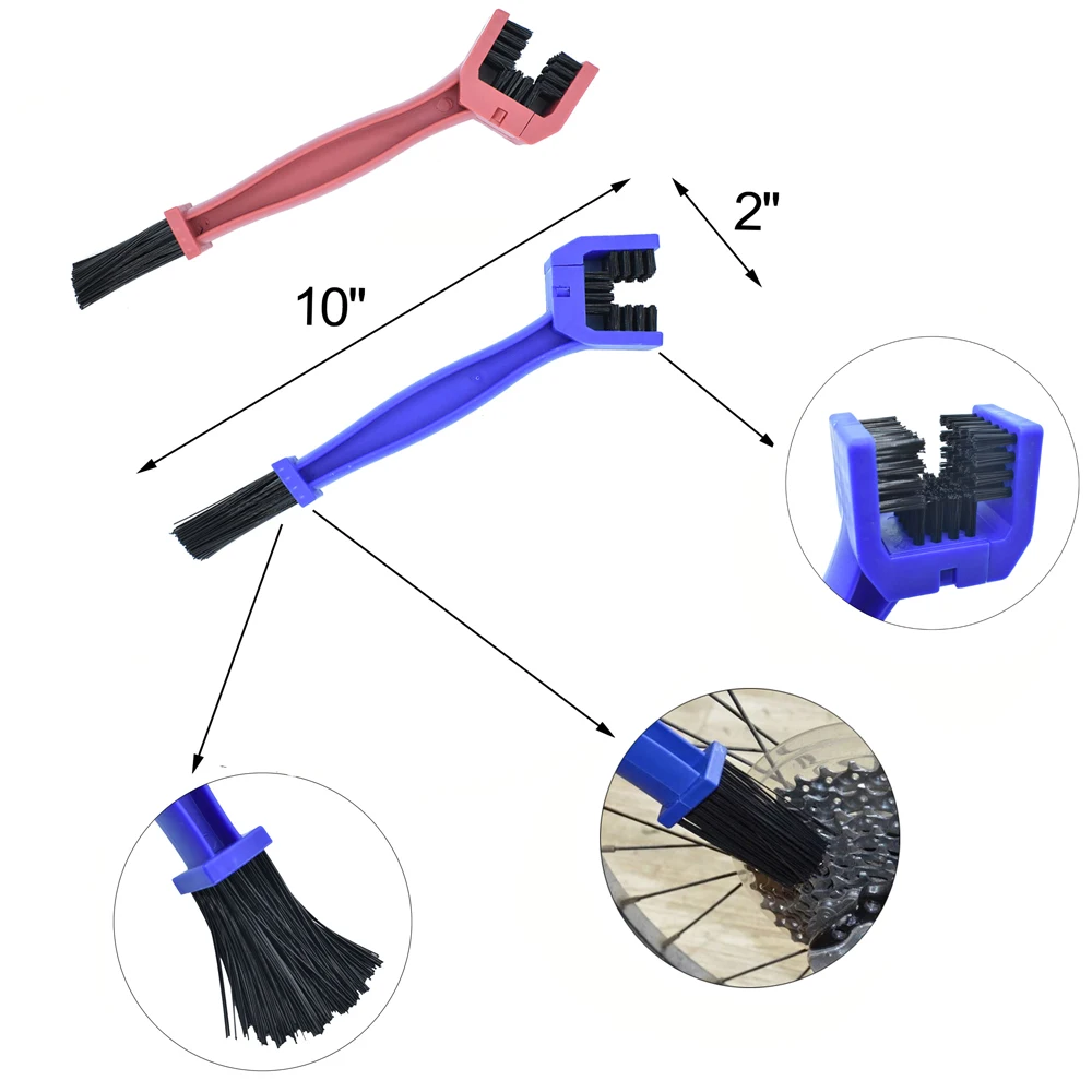 Набор для чистки велосипедной цепи щетка очистки шин дороги горного велосипеда