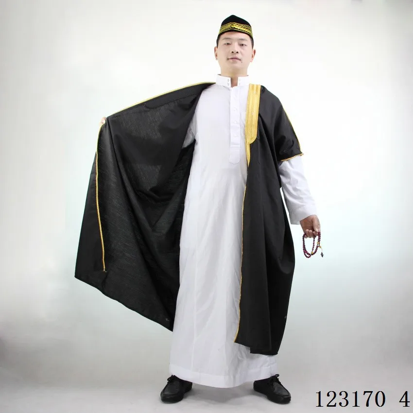 Мужская одежда jubba thobe abaya мусульманская традиционная исламская одежда Саудовская Аравия Homme Пальто платье Дубай Кафтан платье Национальный костюм