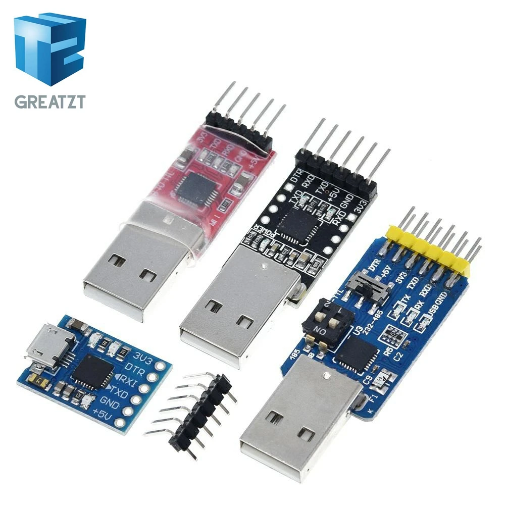 CP2102 USB 2,0 UART ttl 5PIN Соединительный модуль последовательный преобразователь STC Замена FT232 CH340 PL2303 CP2102 MICRO USB для aduino