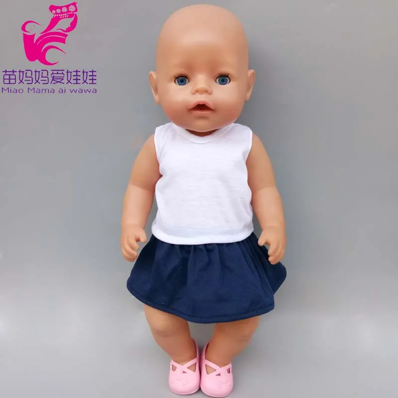 Кукольная одежда для 43 см кукольной рубашки подгузник 18 &quot43 Кукла реборн