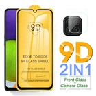 Закаленное стекло Samung A22 с полным покрытием 9D, защитные пленки для камеры Samsung GalaxyA22, Galaxy A22, A 22, 2021, 4G, 5G, усиленная защитная пленка