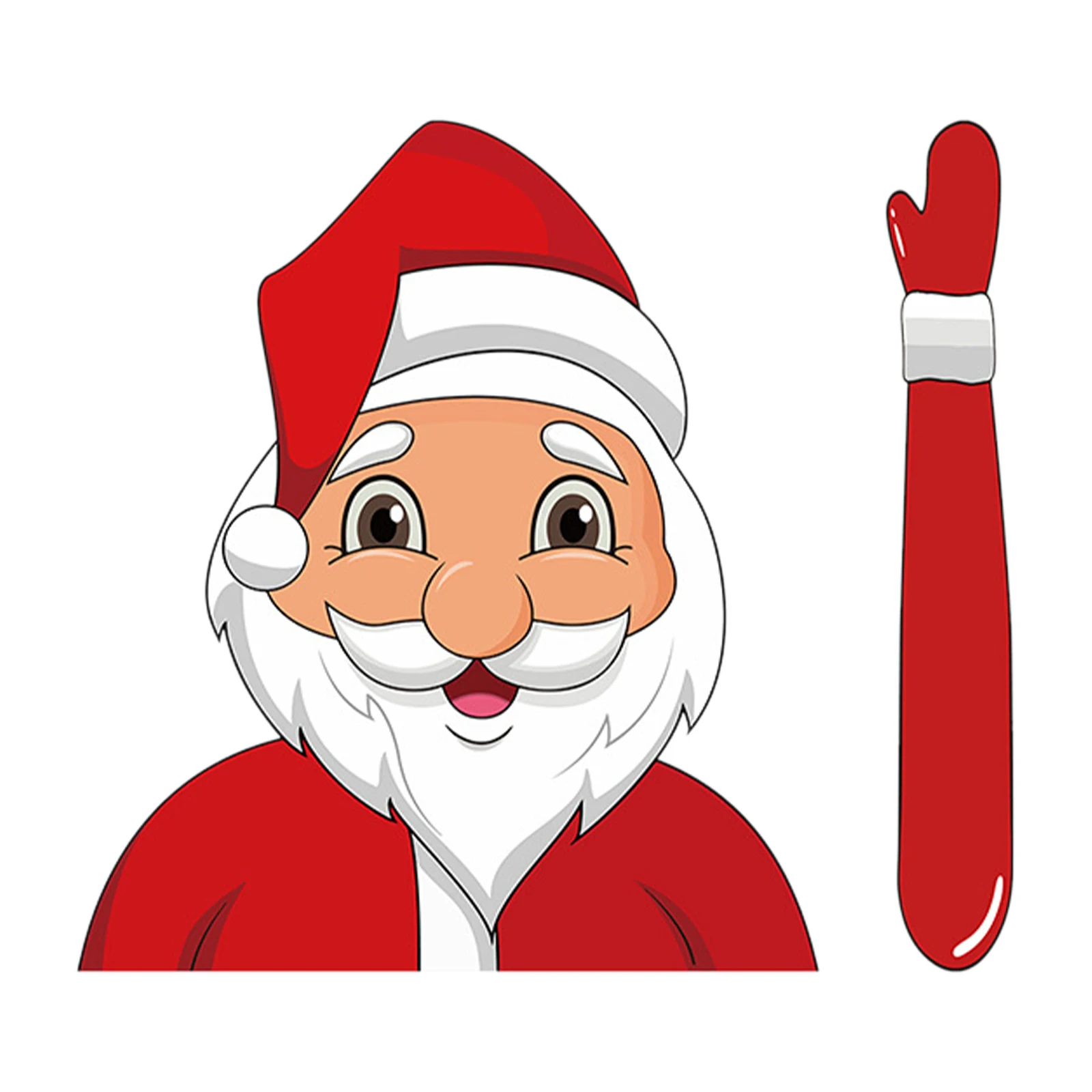 

Рождество, Санта Клаус, стикер, новинка, для автомобиля, заднее ветровое стекло, стеклоочиститель, наклейки