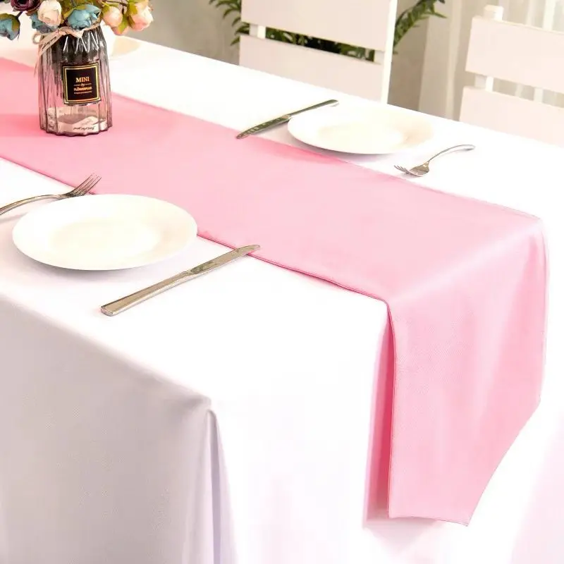 Современная однотонная утолщенная скатерть для дома свадьбы банкета фестиваля