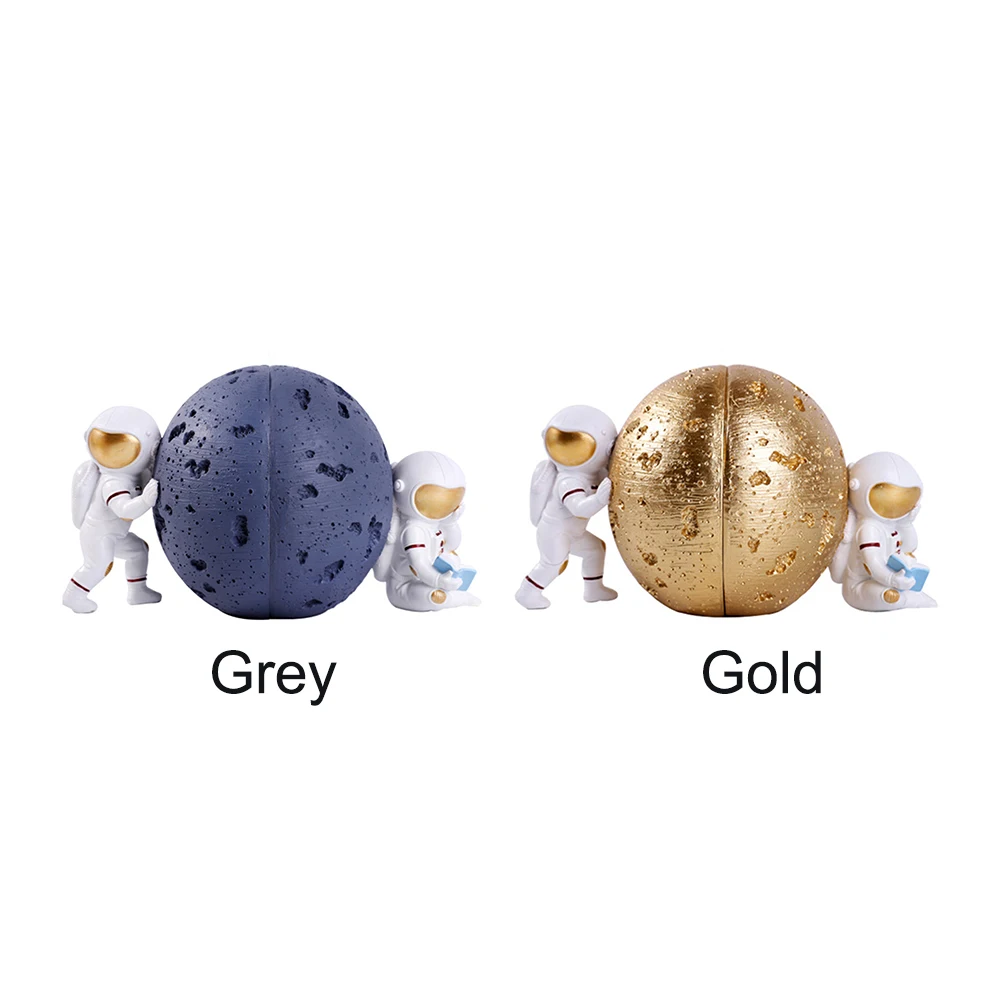 

Cute Decorative Shelf Home Resin Holder Book Stand Desk Organizer Gift School Students Office Supplies Small Astronaut Bookend