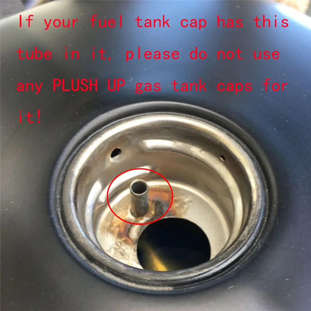 Мотоциклетный выдвижной газовый колпачок с правой резьбой топливного бака