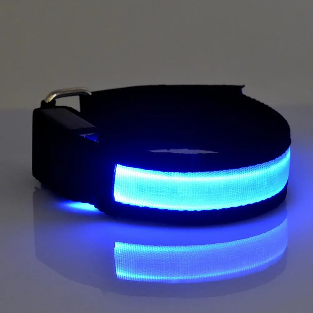 Bike Arm Warmer Belt LED Luminous Armband Safety Sports Strap Snap Wrap Light Up Band | Спорт и развлечения