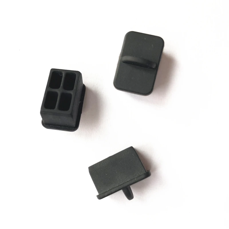 ROHS Silica SC fiber optic panel dust cap/SC plug dust cover/SFP cage dust stopper/SC Adapter dust cover