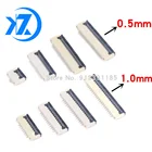 10 шт. 0,5 мм1 мм Шаг под раскладушку сокет FPC FFC плоский кабель СОЕДИНИТЕЛЬ 4P 5P 6P 8P 10P 12P 14P 16P 20P 22P 24P 30P 34P