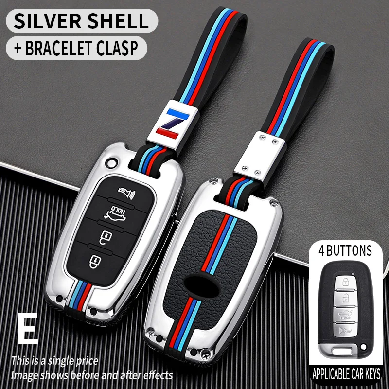 3/4 кнопочный смарт-ключ чехол для KIA Forte Sportage K2 K5 Hyundai Genesis Coupe Sonata ix35 сменный