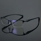Очки для чтения + 1,5 + 2,0 + 2,5 + 3,0 + 3,5 + 4,0 мужские очки для дальнозоркости с защитой от синего излучения очки для работы за компьютером против усталости очки с