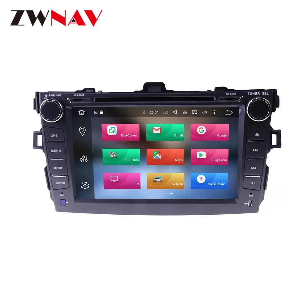 Android 10 0 4 + 64G DSP Радио DVD плеер GPS навигации для Защитные чехлы сидений сшитые
