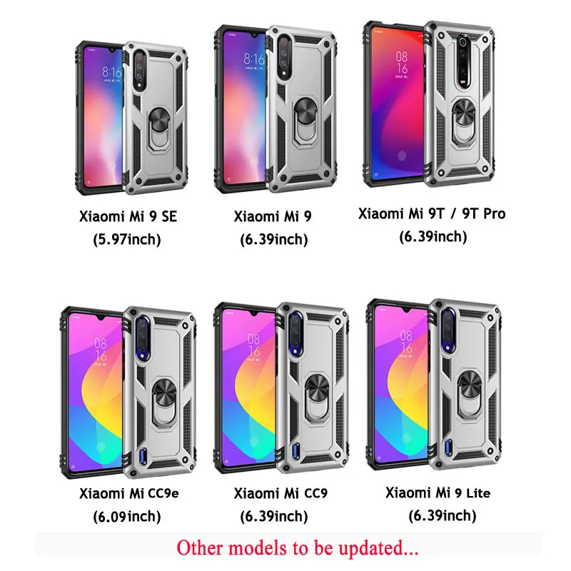 Чехол для Xiaomi Mi Note 10 Pro CC9 9 Lite 9T противоударный гибридный защитный чехол Redmi 8 8T 8A 7 6