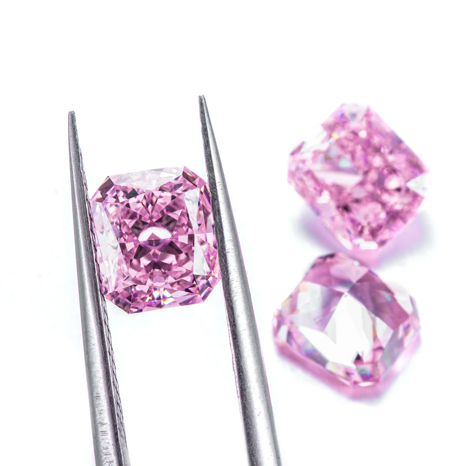 

Wholesale Radiant Cut Loose Gemstone For Jewelry Simulant Fancy Diamond Piedras Preciosas Sueltas