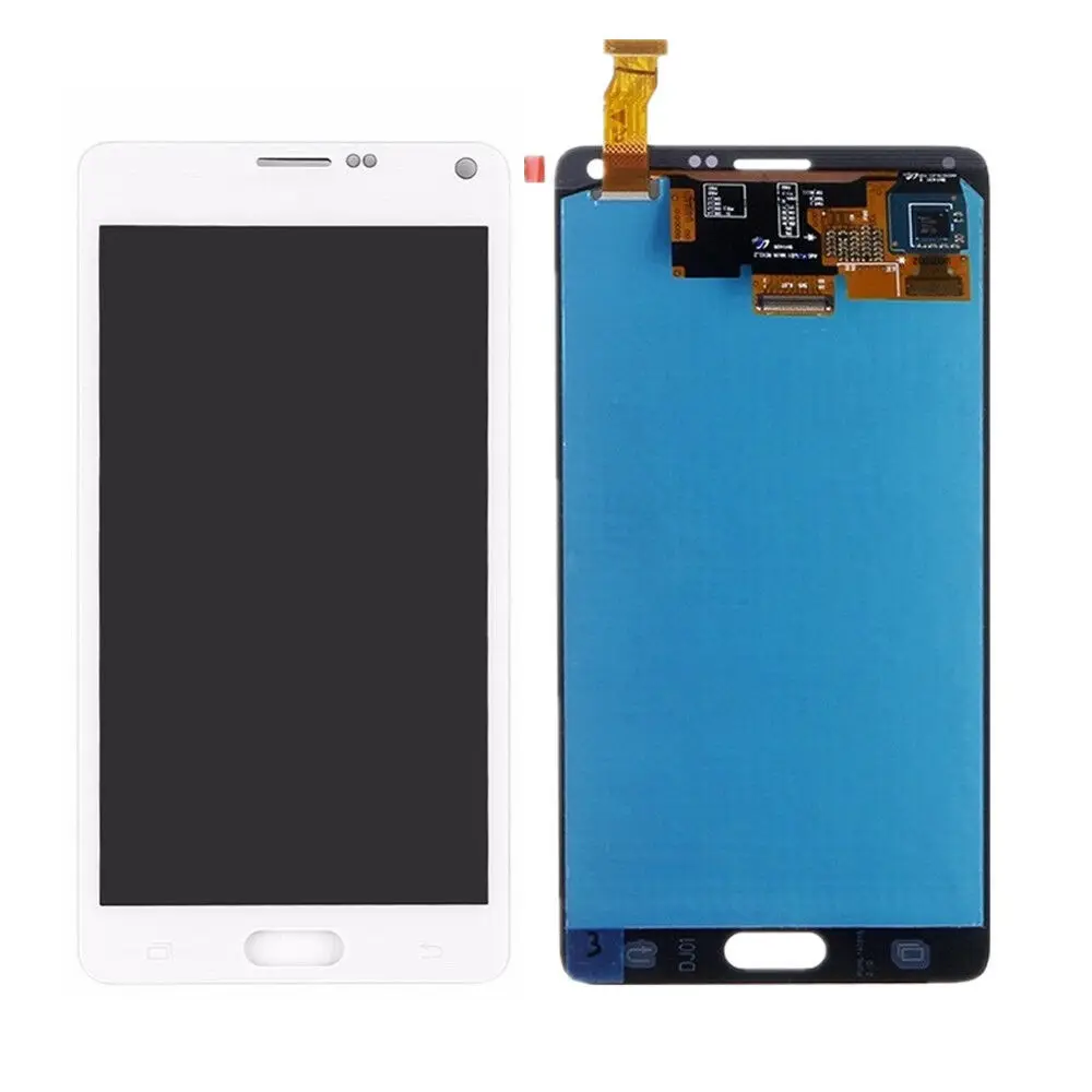Super AMOLED 5 7 дюйма для SAMSUNG GALAXY Note 4 N910A N910F ЖК-дисплей сенсорный экран в сборе
